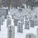 Winter at Arlington National Cemetery 2021