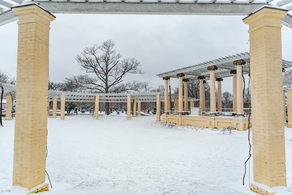 Winter at Arlington National Cemetery 2021