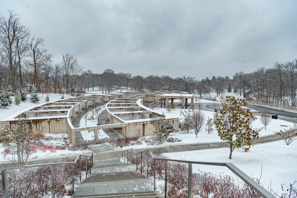 Winter at Arlington National Cemetery 2021