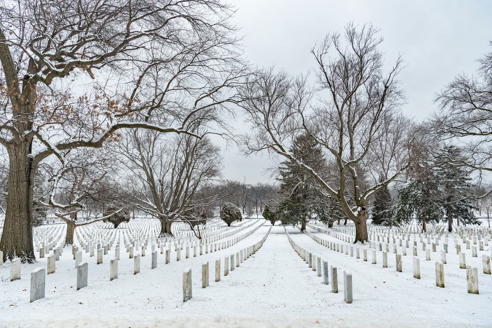 Winter at Arlington National Cemetery 2021