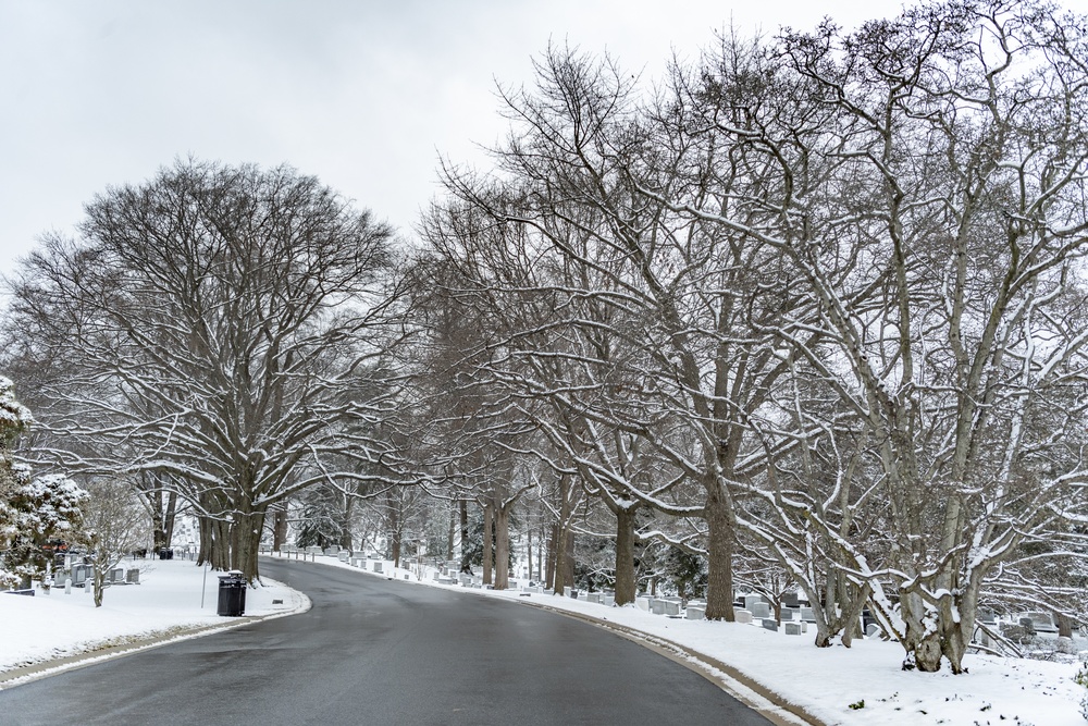 Winter at Arlington National Cemetery 2021