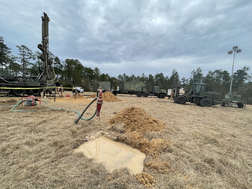 NMCB 1 Water Well Team Certification