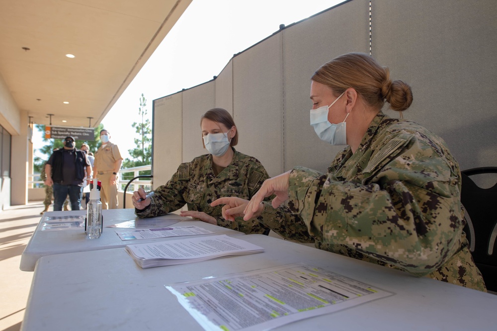 NMRTC Sailors Receive On-The-Job Training to Prepare for Deployment