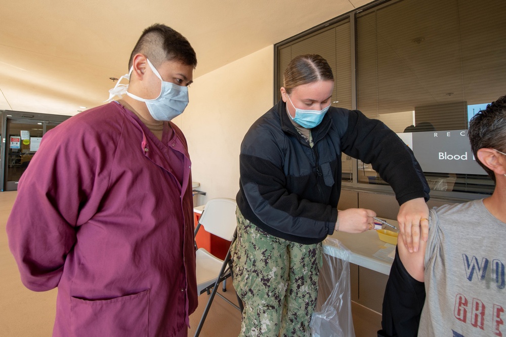 NMRTC Sailors Receive On-The-Job Training to Prepare for Deployment