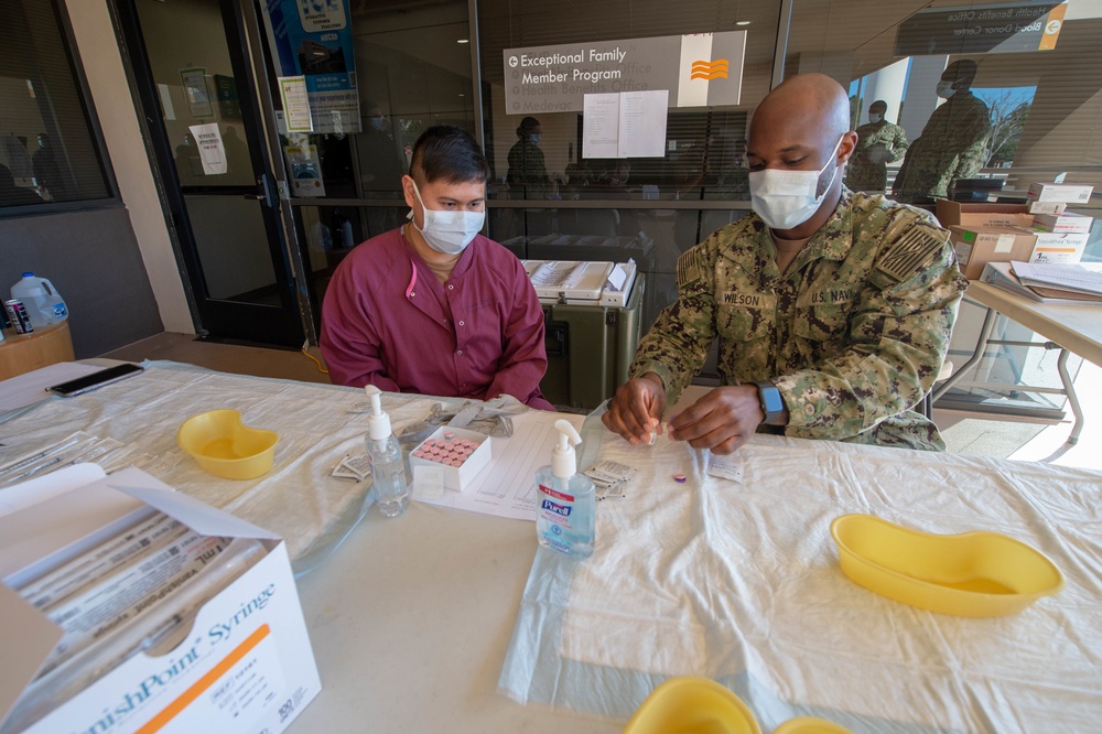 NMRTC Sailors Receive On-The-Job Training to Prepare for Deployment