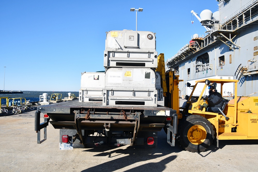 USS Wasp (LHD 1) Integrated Logistics Overhaul