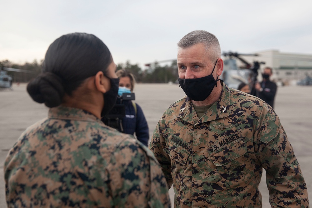 Marine from Bridgeport, Connecticut awarded for saving toddler