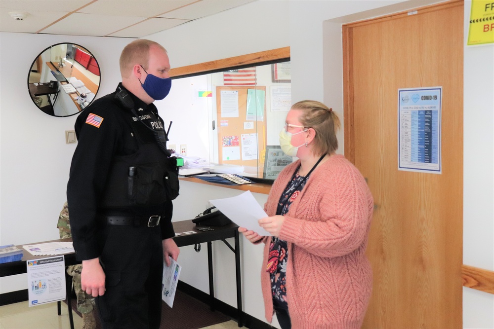 COVID-19 vaccinations under way at Fort McCoy; process to be ongoing