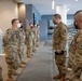 NY Guard Brig. Gen. David Warager visits troops at Javits Center in support of state efforts to administer COVID-19 vaccines