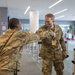 NY Guard Brig. Gen. David Warager visits troops at Javits Center in support of state efforts to administer COVID-19 vaccines