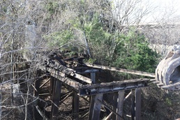 An old Dallas icon sacrifices itself to make way for Flood Risk Management Projects in the Dallas Floodway