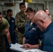 Sailors aboard USS Makin Island conduct a mass casualty training event