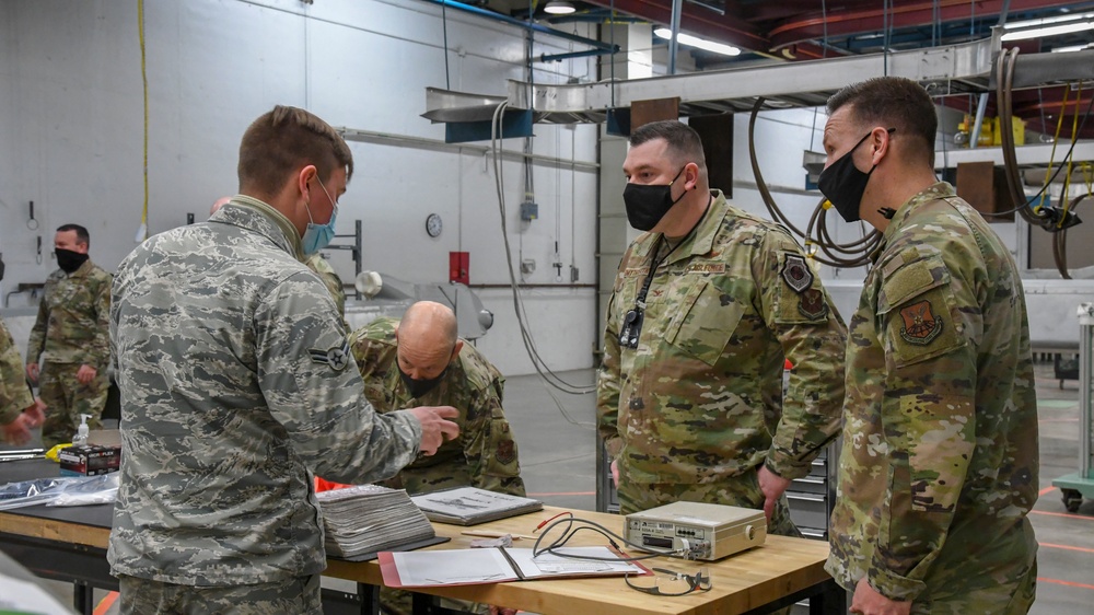 Barksdale Leadership visits Munition Airmen