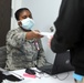 Robins administers COVID vaccine second doses