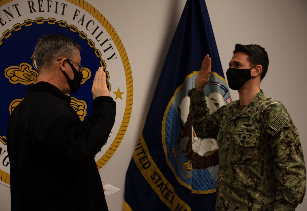 TRFB's Chief Warrant Officer Promotion Ceremony