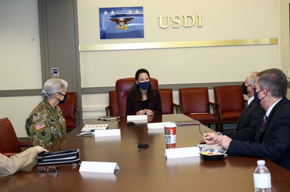 Director of National Intelligence Visits Pentagon