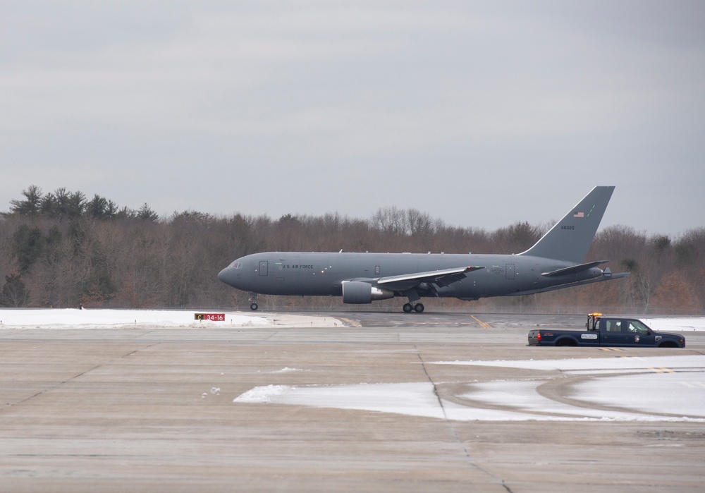Pease Receives 12th and Final KC-46
