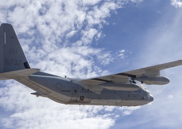 Marines fly the 'Herc' over Southern California
