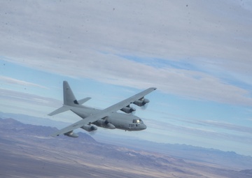 Marines fly the 'Herc' over Southern California
