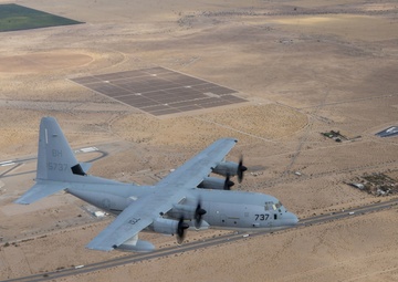 Marines fly the 'Herc' over Southern California