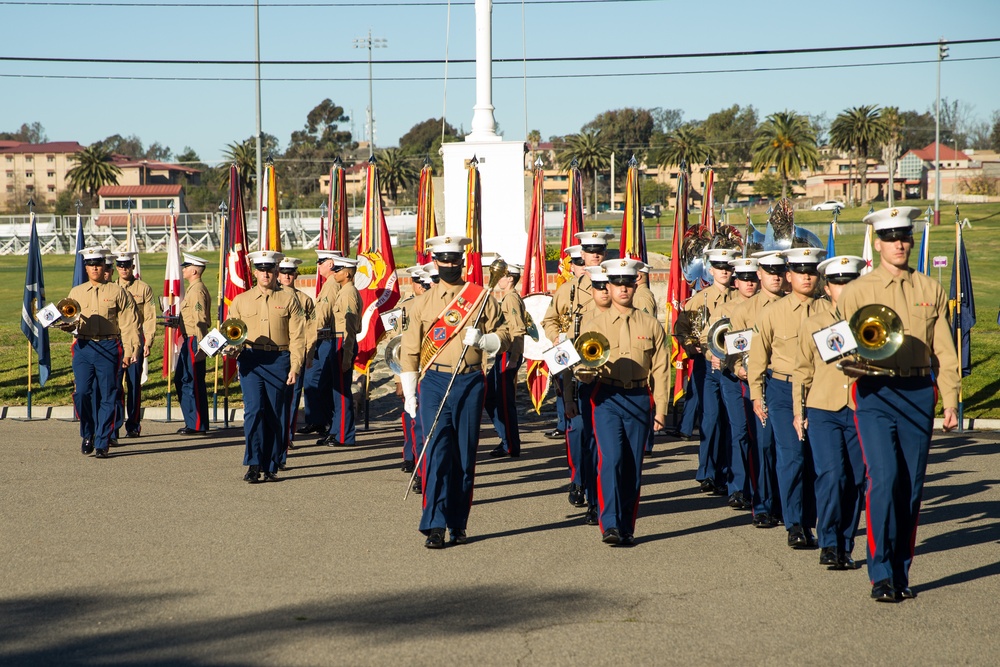 1st Marine Division 80th Anniversary Ceremony