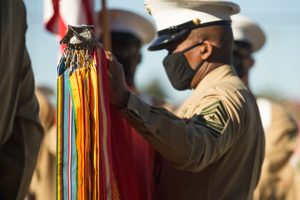 1st Marine Division 80th Anniversary Ceremony