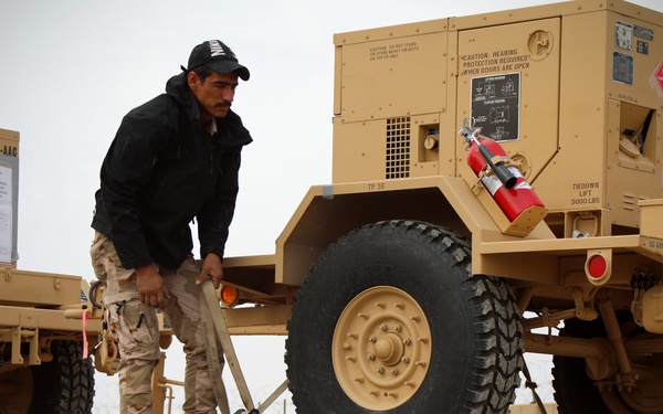 Surveillance Equipment Divested to Iraqi Security Forces