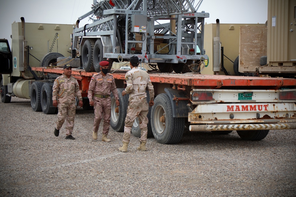 Surveillance Equipment Divested to Iraqi Security Forces