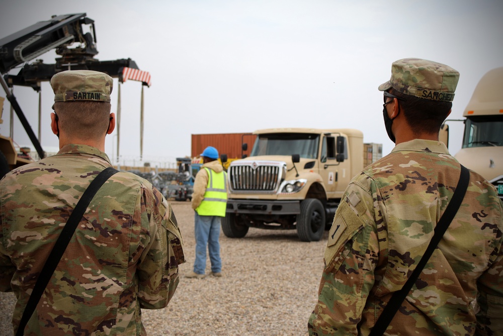Surveillance Equipment Divested to Iraqi Security Forces