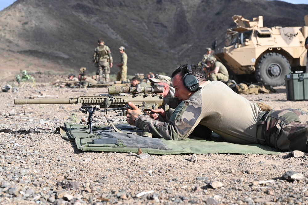 U.S., French conduct joint sniper training