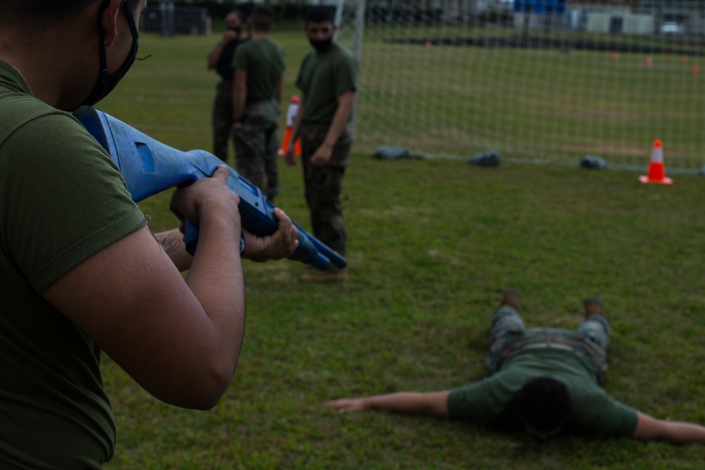 Marines from across III Marine Expeditionary Force conduct Security Augmentation Training