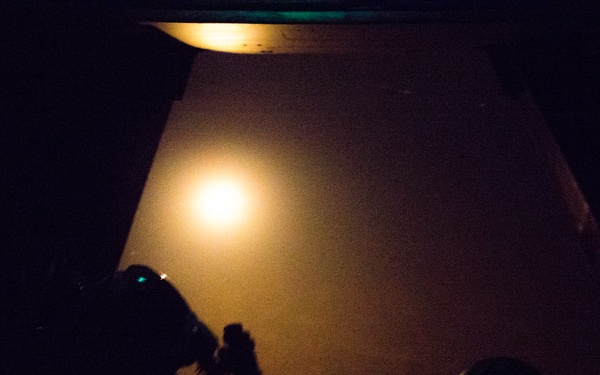 VMM-164 (Rein) Marines launch flares in Somalia