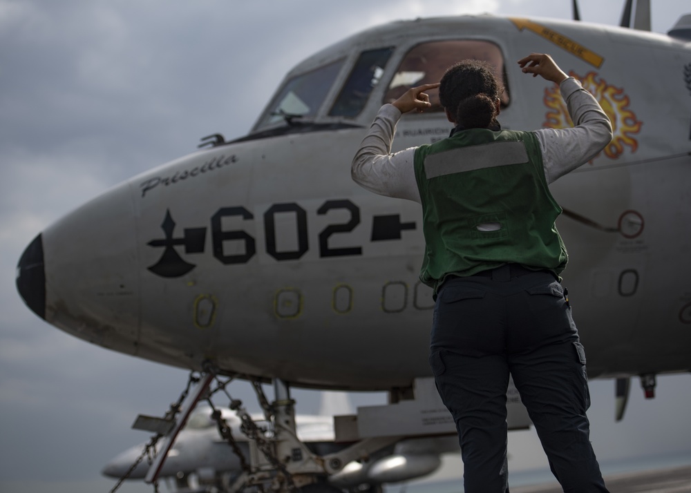 Nimitz Transits Strait Of Malacca