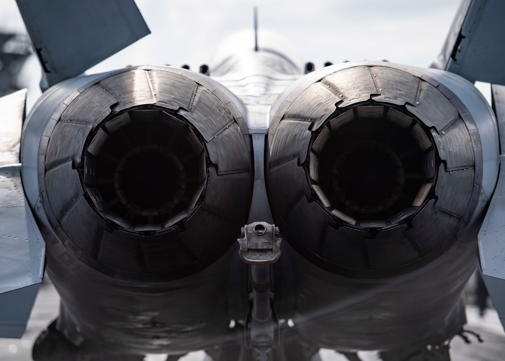 Super Hornet Exhaust View