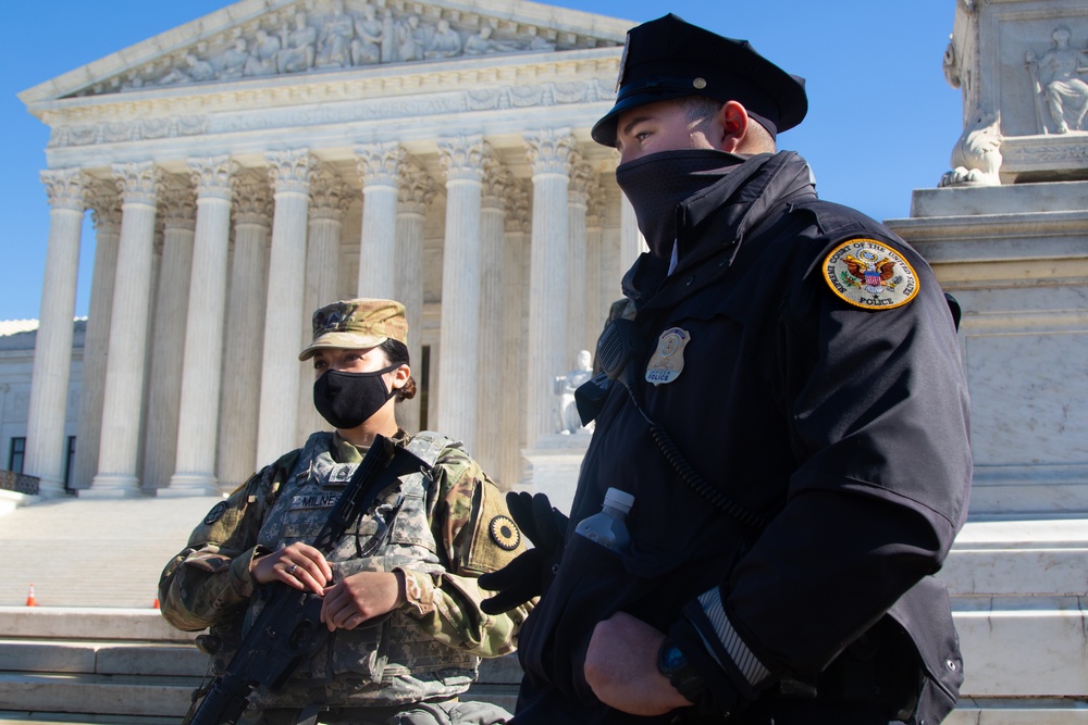 DVIDS Images Kansas National Guard teams with US Supreme Court