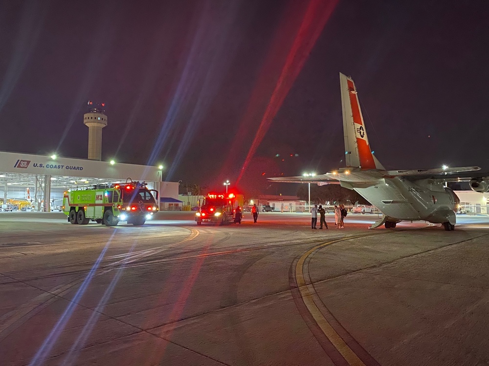 Coast Guard medevacs injured man from Bahamas