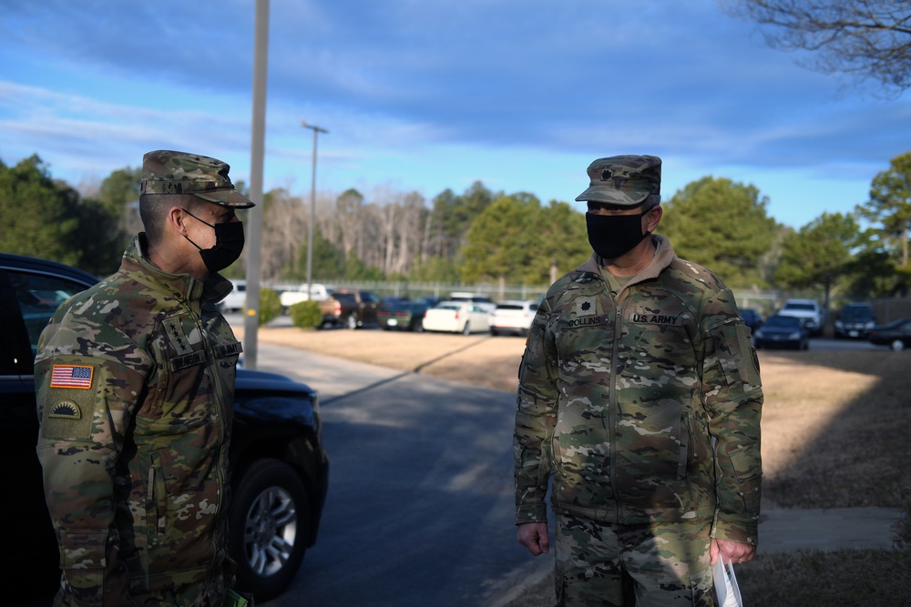 Gen. Hokanson 1-130th Attack Recon Battalion visit