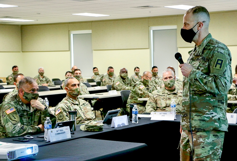 50th RSG exceeds standards during culminating training exercise