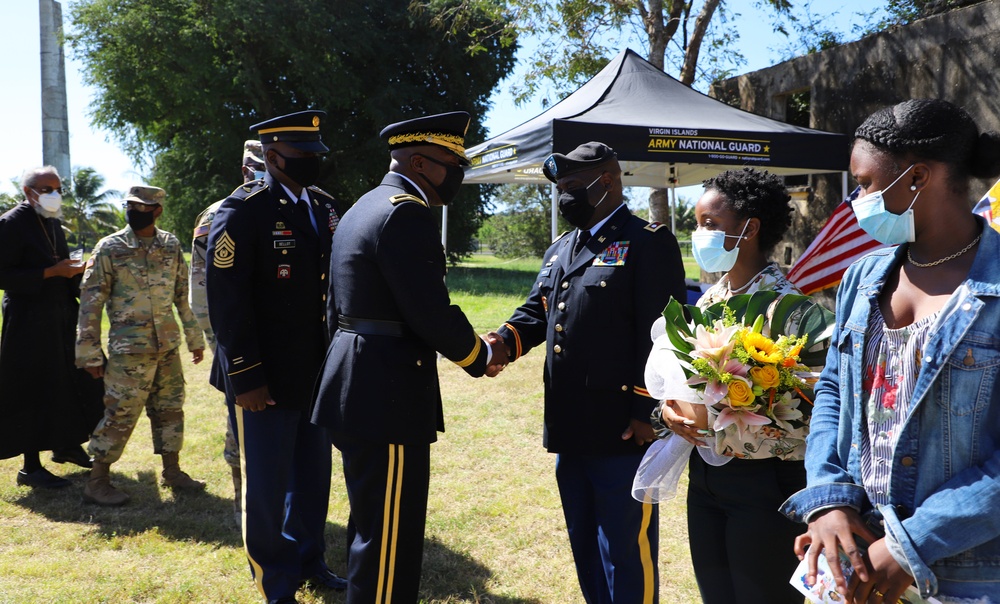 Maj. Derek Joseph VING promotion ceremony