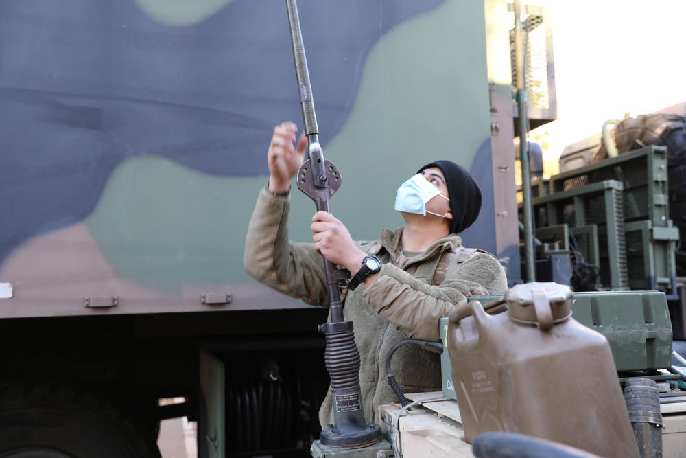 40th ID supports operations in Sacramento during Inauguration