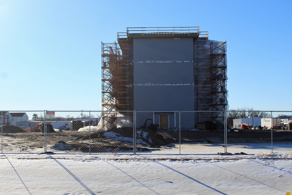 Construction of new, modern barracks building continues at Fort McCoy