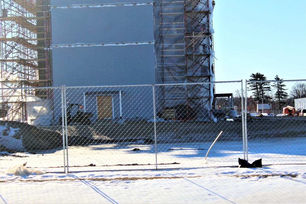 Construction of new, modern barracks building continues at Fort McCoy