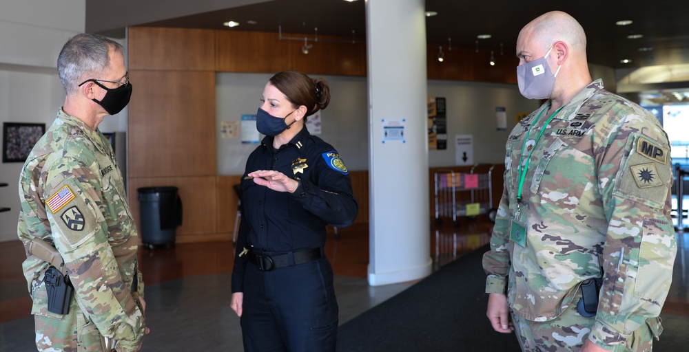 Cal Guard meets with Sacramento Police ahead of inauguration