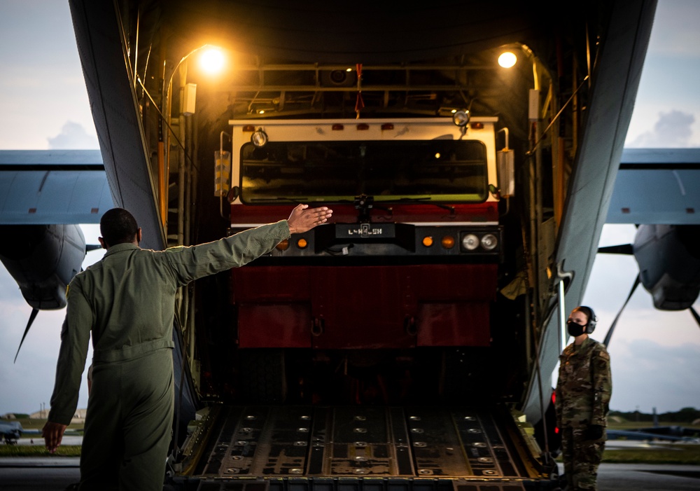 36th AS supports HA/DR operations in Palau during exercise Cope North 21