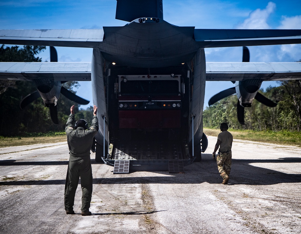 36th AS supports HA/DR operations in Palau during exercise Cope North 21