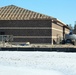 Last of 6 new simulations buildings under construction at Fort McCoy