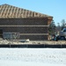 Last of 6 new simulations buildings under construction at Fort McCoy
