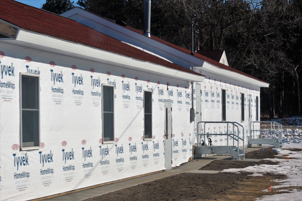 World War II-era buildings receiving upgrades at Fort McCoy