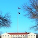 American Flag and Fort McCoy