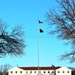 American Flag and Fort McCoy